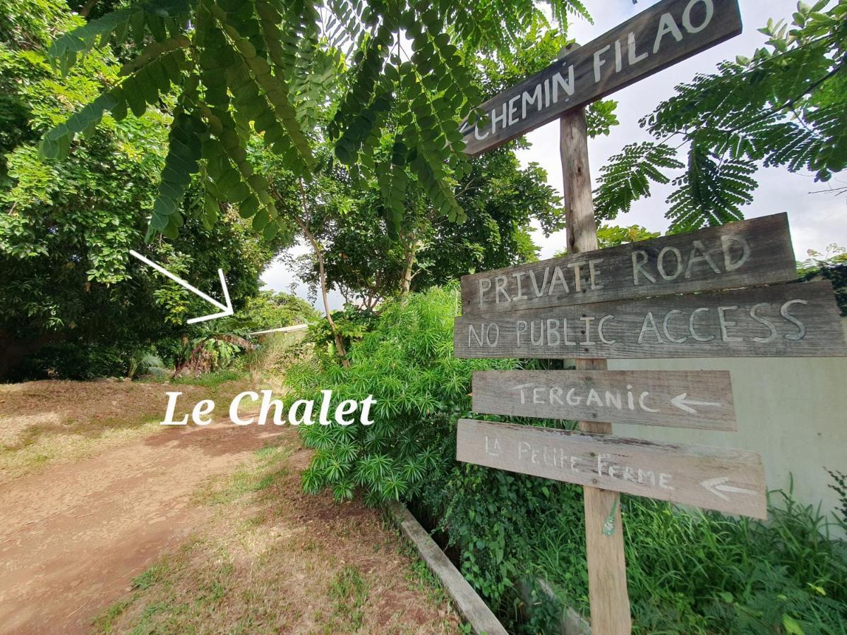 Le Chalet, La Petite Ferme Vieux Grand Port Exterior foto